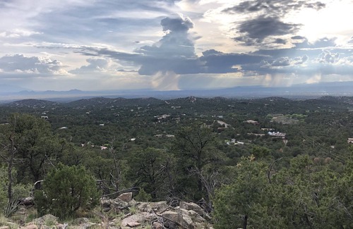 Santa Fe Casa | Peaceful escape on 4 acres w. trails, patio, fireplace, close to downtown