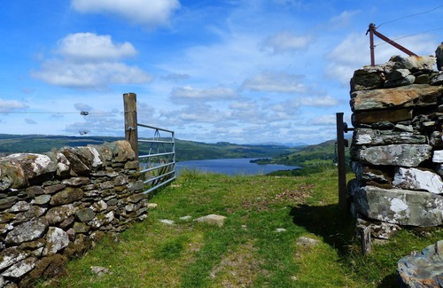 Dalmally Cabaña | Tranquila granja rural en el "corazón de Argyll" con vistas a Loch Awe