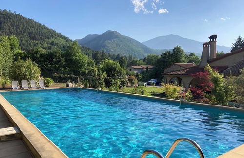 Vernet-les-Bains Casa | Peaceful gîte swimming pool Canigou view 1h Argeles sur Mer