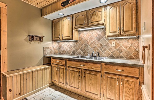 Hancock Casa | Peaceful Hancock Home w/ Patio, Deck & Grill!