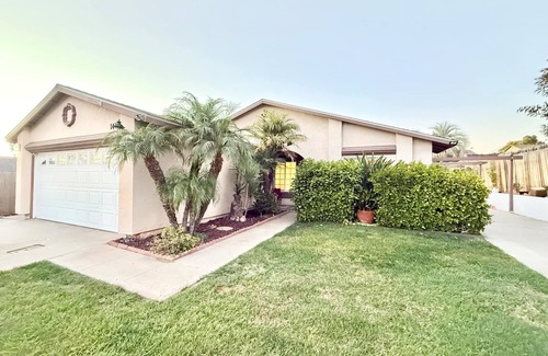 Midway Casa | Peaceful Home with Patio and Backyard in Escondido