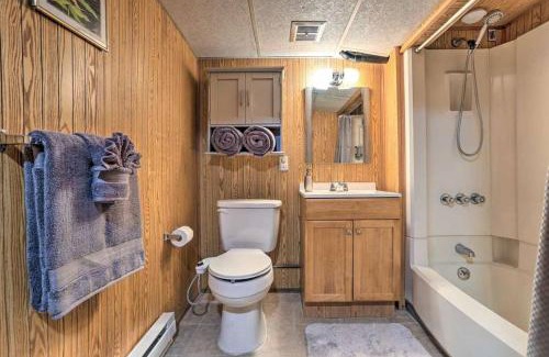 Pocono Lake Casa | Peaceful Pocono Lakefront, beach, pools, firepit, pets