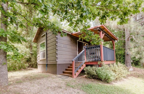 Tryon Cabina | Cabaña en IE Farm - Beautiful Pasture View, 7. 8 millas en coche del centro ecuestre