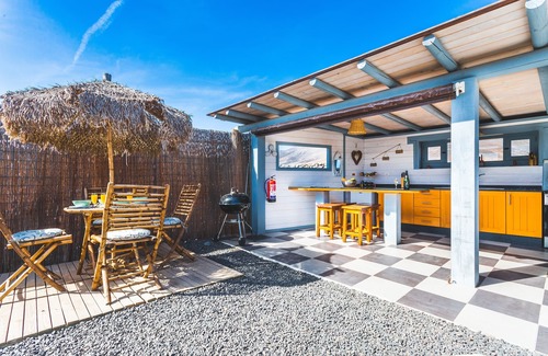 Haria Apartamento | Yurt pacífico y pintoresco, piscina, vistas al mar, playa, WIFI