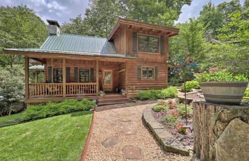 Banner Elk Casa | Peaceful Rocky Creek Cabin with Hot Tub and Views!