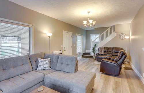 New Haven Huron County Casa | Peaceful Shiloh Home with Deck and Fishing Pond Access
