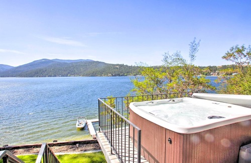 Liberty Lake Apartamento | Peaceful Studio w/ Boat Dock on Liberty Lake!