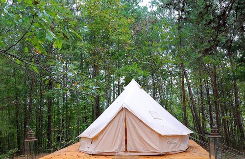 Columbiana Alquiler De RV | Peaceful Valley Rustic Yurt