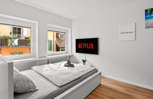 Winterthur Apartamento | Pearlstay - City Center Twin Bed Workplace Washer