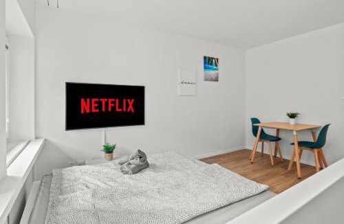 Winterthur Apartamento | Pearlstay - City Center Twin Bed Workplace Washer