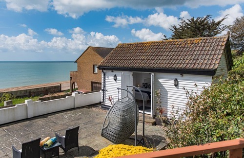 Folkestone Cabina | Guijarros encantador hotel junto al mar con vistas al mar