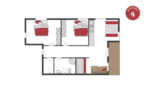 San Candido Apartamento | Peil HighEnd-Basic apartments