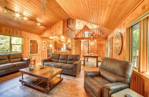 Pembine Casa | Pembine Cabin with Expansive Yard, Fire Pit and Grill!