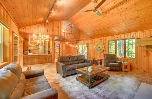 Pembine Casa | Pembine Cabin with Expansive Yard, Fire Pit and Grill!