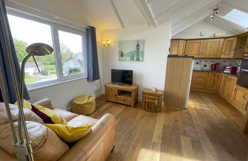 Tremain Cabaña | PEN- Y- BRYN @ CANLLEFAES, pet friendly, with pool in Cardigan