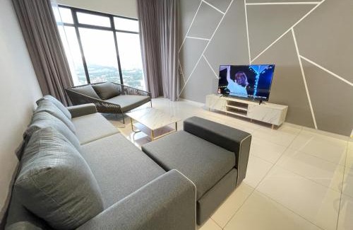 George Town Apartamento | Penang Georgetown KT Home for 8 pax
