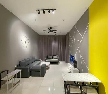 George Town Apartamento | Penang Georgetown KT Home for 8 pax