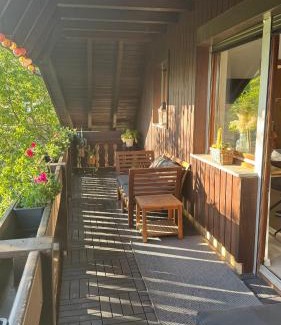 Haeusern Apartamento | Pension Schmidt - Wipfelblick - Voll ausgestattetes Loft Apartment