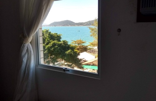 Cachoeira do Bom Jesus Apartamento | Ático con fantásticas vistas al mar, piscina y barbacoa en gran terraza