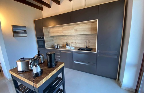 Meina Apartamento | Penthouse Andrea apartment with private pool
