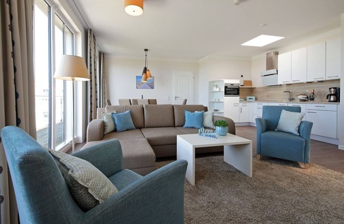 Boergerende-Rethwisch Apartamento | Penthouse Waterkant - Meerblick Dachterrasse Wlan Sauna Schwimmbad