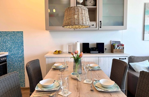 Wurster Nordseekuste Apartamento | Penthouse "de Hester", unobstructed sea view, free wellness area