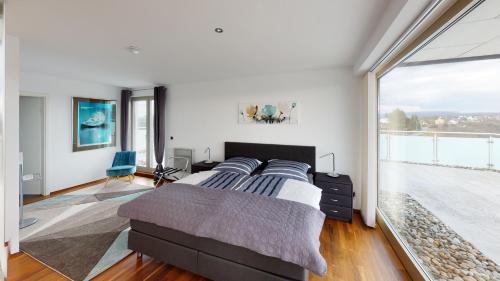 Sankt Goarshausen Apartamento | Penthouse für 2 Personen mit Dachterrasse und Rheinblick