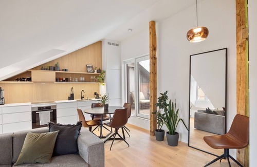 Bislett Apartamento | Penthouse in central Oslo