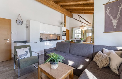 Walchen Apartamento | Penthouse near Kaprun with sauna & stunning views