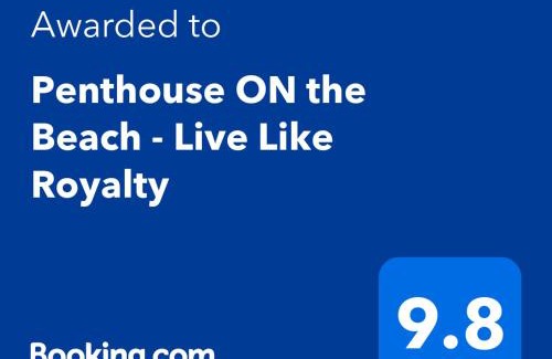 Warner Beach Apartamento | Penthouse ON the Beach - Live Like Royalty