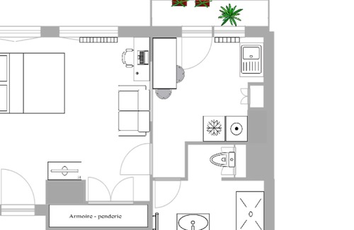 Saint - Aubin - Dupuy Apartamento | Estudio ático en el centro histórico