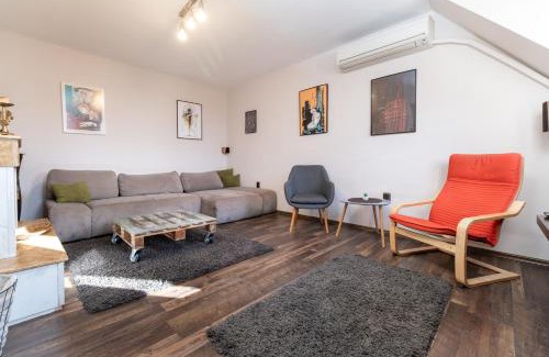 Plovdiv Center Apartamento | Penthouse Tepeto