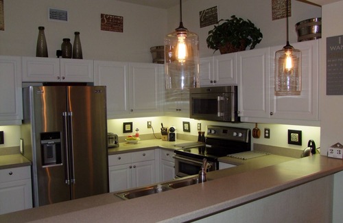 Charlotte Harbor Condominio | Unidad de piso superior con vistas parciales de Charlotte Harbor