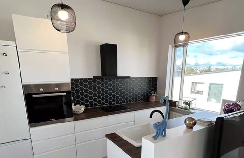 Laugardalur Condominio | Penthouse Views in Mid-Reykjavík