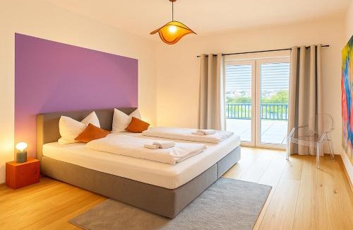 Passau Apartamento | Penthouse Vogelnest 130 qm - BBQ - Dachterrasse
