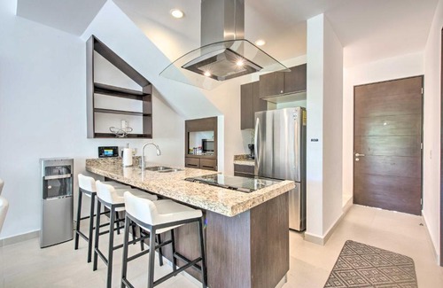 Akumal Apartamento | Penthouse with Infinity Pool and Golf Course in Akumal