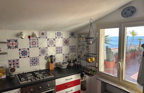 Villagonia Apartamento | Establecimiento premium de la región de Taormina / Etna con impresionantes vistas al mar