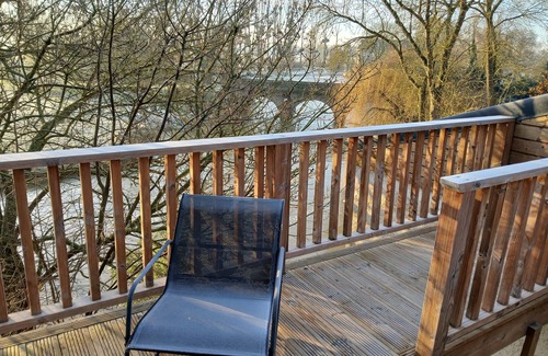 Nyoiseau Apartamento | Perched terraces on the Oudon river in Segré