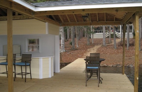 Macon Casa | Perfecto 4 dormitorios Lake Cottage en Lake Gaston, Carolina del Norte