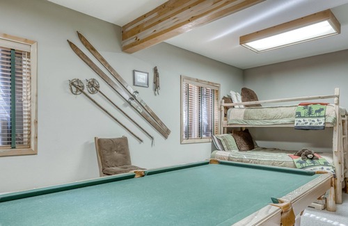 Serene Lakes Casa | Perfect cabin near the lake and slopes w/ pool table, wood stove, & free WiFi