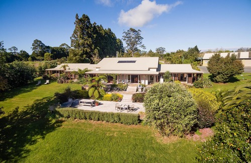 Kerikeri Cabina | Lodge de lujo en alquiler con campo de golf privado y río