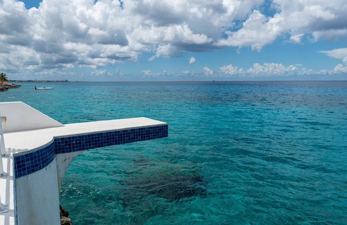 Zona Hotelera Norte Condominio | Miramar # 203, hermoso condominio frente al mar de 1 hab, North Shore, gran snorkeling!