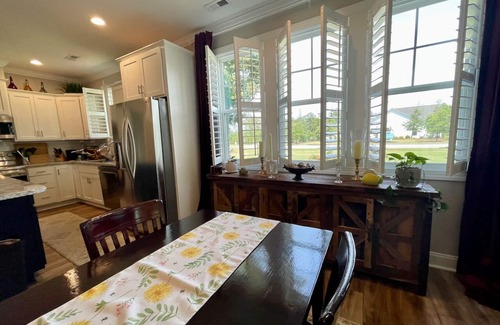 Morehead City Cabaña | Perfect Single Level Spacious Layout Coastal Retreat Featuring Resort Style Pool