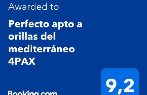 Pobles del Sud Apartamento | Perfecto apto a orillas del mediterráneo 4PAX