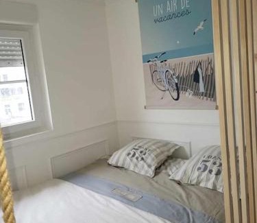 Berck-sur-Mer Apartamento | Perle Berckoise - studio - 250m de la plage - 1er étage