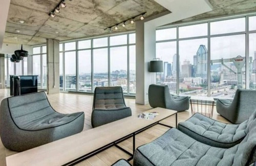 Griffintown Apartamento | Perle Tout Équipée Avec Vue, Balcon et Wi-fi Vieux-montréal et Centre-ville