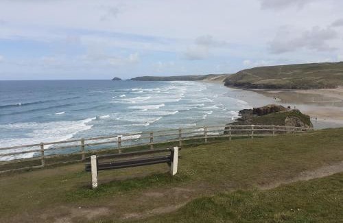 Perranporth Chalet De Esquí | PerranporthCaravan 2bedroom Tv GasFire