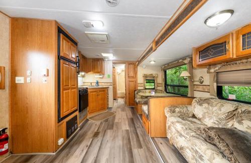 Miller Beach Casa | Pet-Friendly 2BR Camper with Fire Pit Grill