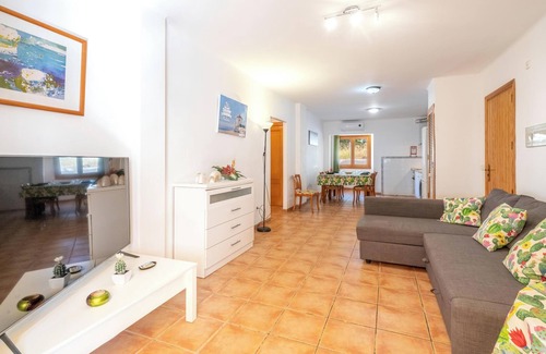 Can Picafort Apartamento | Apartamento "Santa Eulalia" cerca de la playa, aire acondicionado, Wi-Fi y terraza