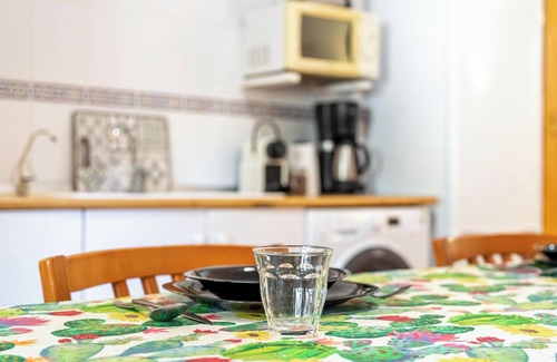 Can Picafort Apartamento | Apartamento "Santa Eulalia" cerca de la playa, aire acondicionado, Wi-Fi y terraza